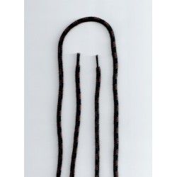 Cipőfűző bakancsba 120 cm fekete-sötétbarna