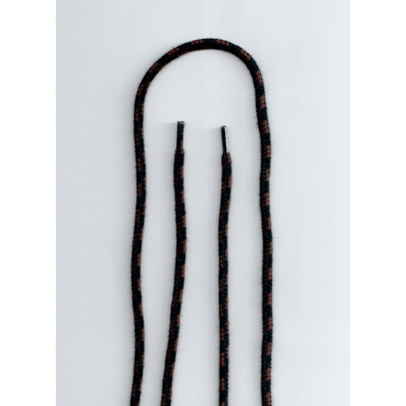 Cipőfűző bakancsba 120 cm fekete-sötétbarna