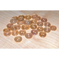 Gomb 1 cm halványbarack