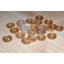 Gomb 1 cm halványnarancs