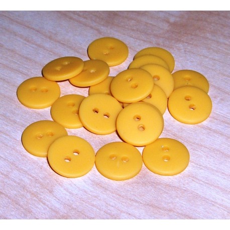 Gomb 1 cm narancssárga