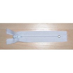 Cipzár 12 cm műanyag fehér