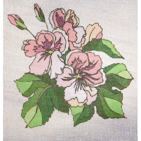 Gobelin 15x15 cm WV23 Virág