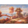 Gobelin 16x11 cm T029 T Folyópart