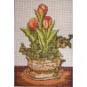 Gobelin 10x15 cm V070 T Tulipánok