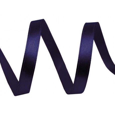 Szatén szalag 0,6 cm sötétkék