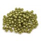 Műanyag tekla gyöngy 0,4 cm 10 g almazöld