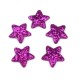 Dekoráció csillag 3,5 cm lila