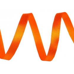 Szatén szalag 0,6 cm narancssárga