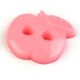 Babagomb 1,8x1,8 cm rózsaszín alma