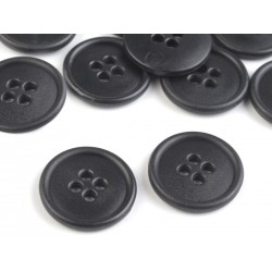 Gomb 2 cm fekete