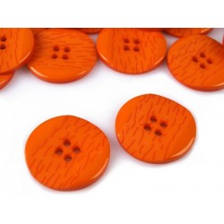 Gomb 2,5 cm narancssárga