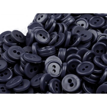 Gomb 1 cm sötétkék