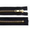 Cipzár 16 cm fém fekete VT10