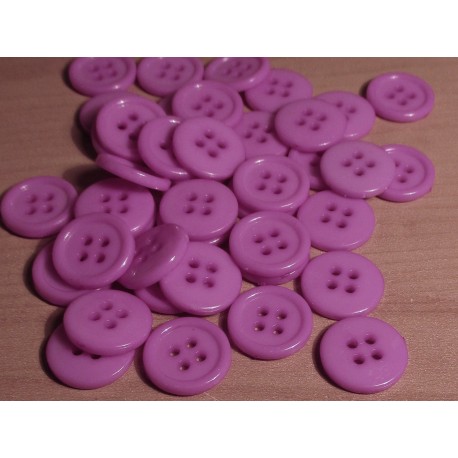 Gomb 1,5 cm lila