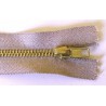 Cipzár 12 cm fém bézs VT0