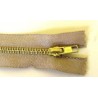 Cipzár 14 cm fém bézs VT0