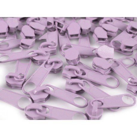 Cipzárkocsi spirálcipzárhoz 5 mm orgona