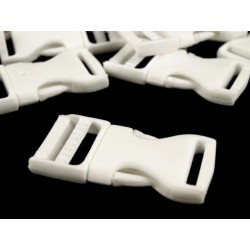 Kertészcsat 2,5x5 cm fehér