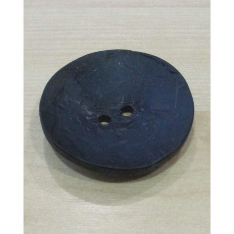 Dekorgomb 6 cm fekete