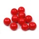 Teklagyöngy 0,8 cm piros 25 g