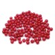 Teklagyöngy 0,4 cm piros