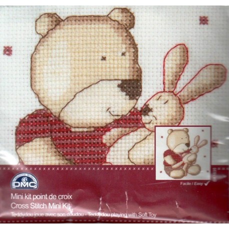 Keresztszemes szett gyerekeknek 11x11 cm BK1635