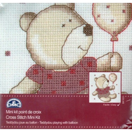 Keresztszemes szett gyerekeknek 11x11 cm BK1633