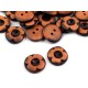 Gomb fa 1,8 cm virág alakú