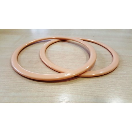 Táskafül párban 14,5 cm világosbarna