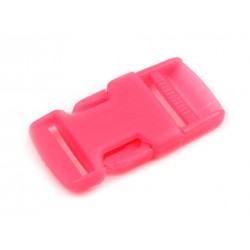 Kertészcsat 3x6,5 cm pink