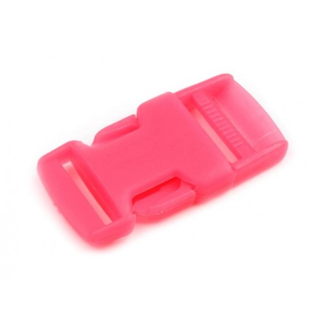 Kertészcsat 3x6,5 cm pink