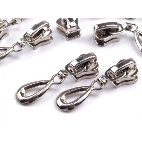 Cipzárkocsi 5 mm nickel