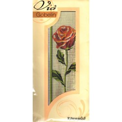 Gobelin szett 5,5x20 cm Rózsás könyvjelző Y2012