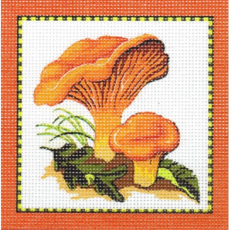 Gobelin 15x15 cm 985 Rókagomba
