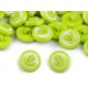 Babagomb 1,4 cm zöld horgony