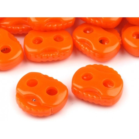 Végszorító 2x2 cm narancssárga