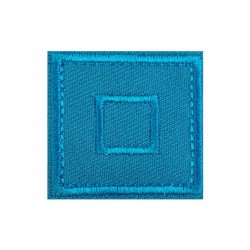 Vasalható folt sötéttürkiz négyzet