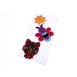 Vasalható folt szett fekete macskás