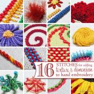 Különleges hímzés minták gyűjteménye