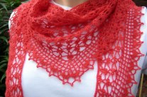 Nyári kendők kötve, horgolva