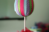 Tojásfa szalagokkal