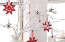 December modellje: Karácsonyfadíszek