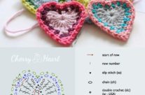 Szív minták Valentin napra készülve