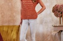 Horgolt top Catania-ból